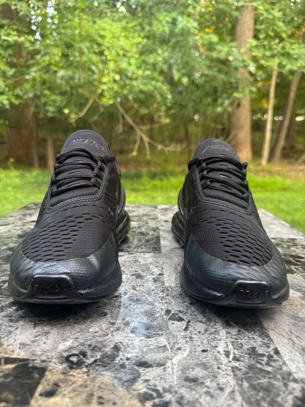 Nike Air Max 270 Triple Black AH8050-005 Men's Size 8
